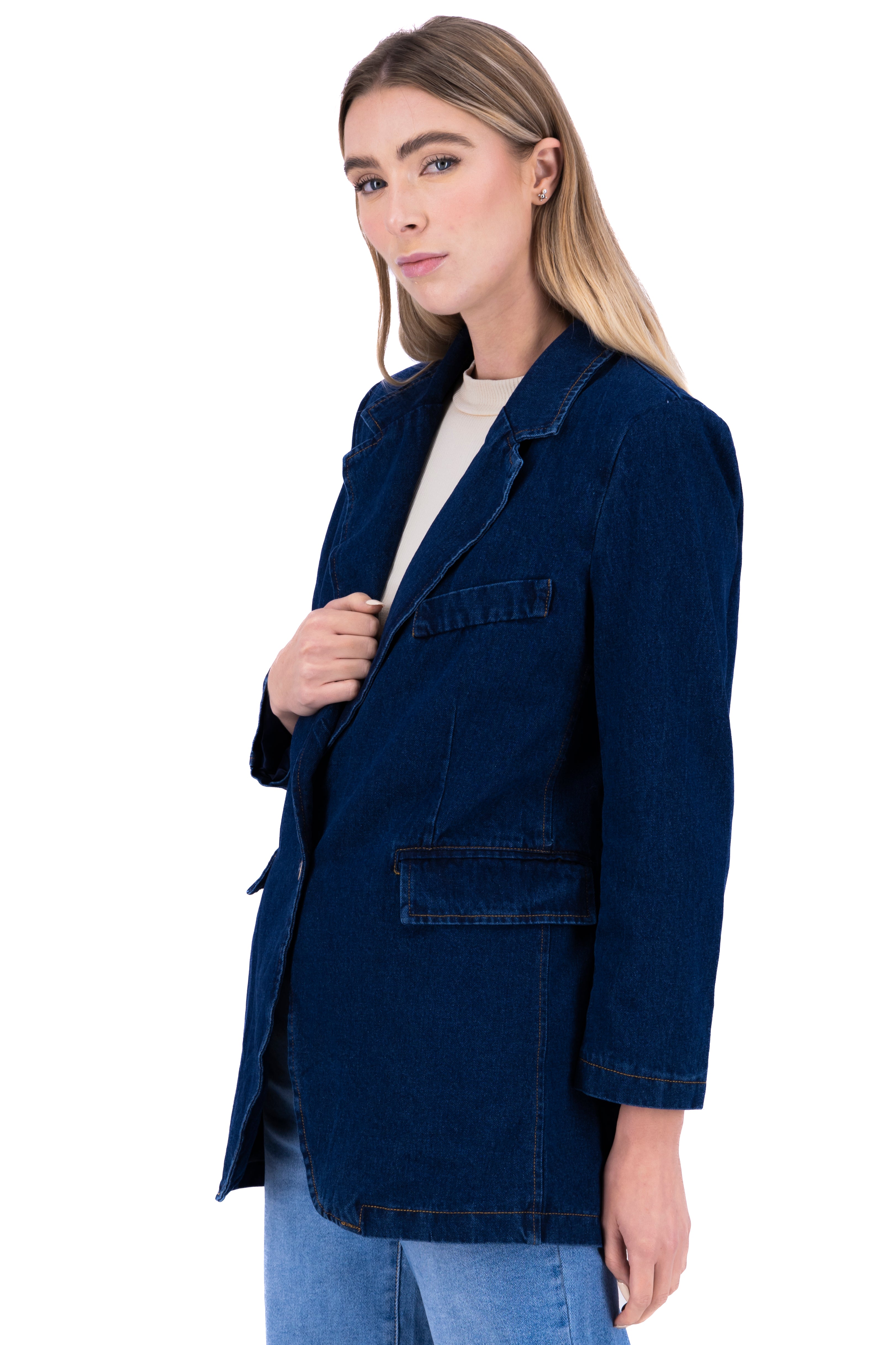 Blazer oversized DARK WASH