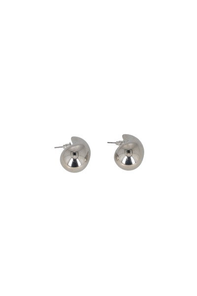 Studs metal earrings SILVER