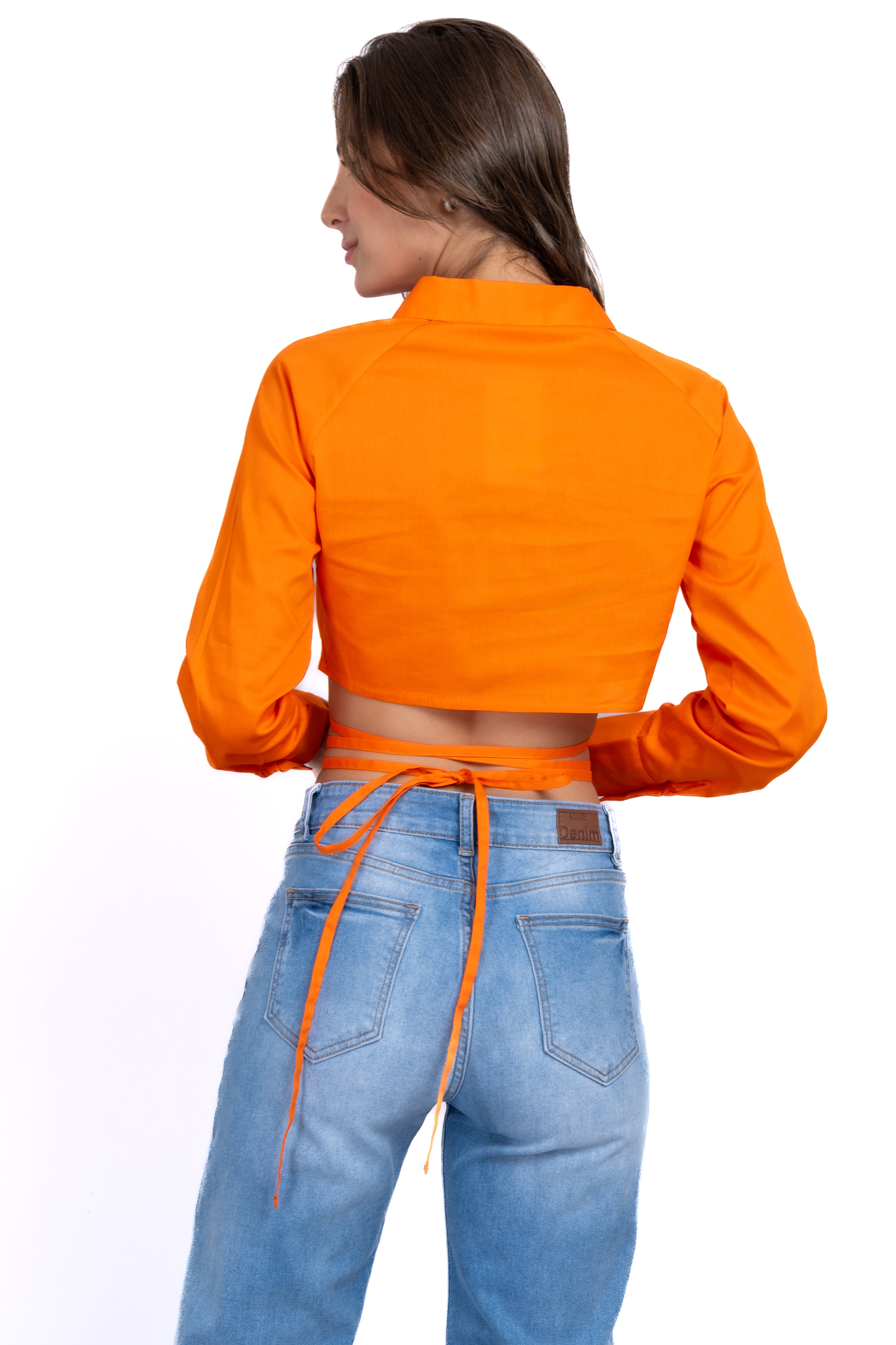 CROP CROUND CROSS ORANGE