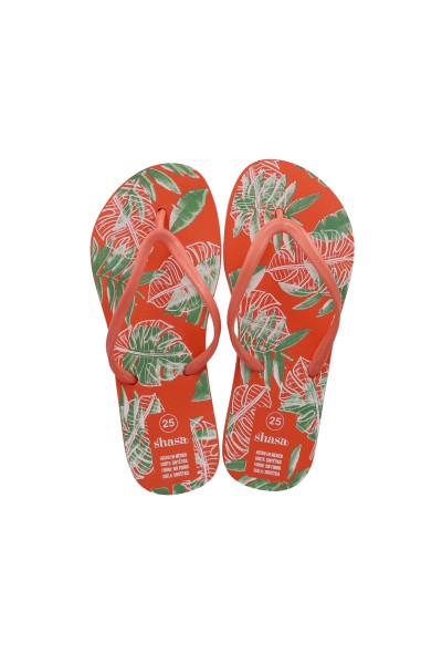 FLIP FLOPS TROPICAL CORAL