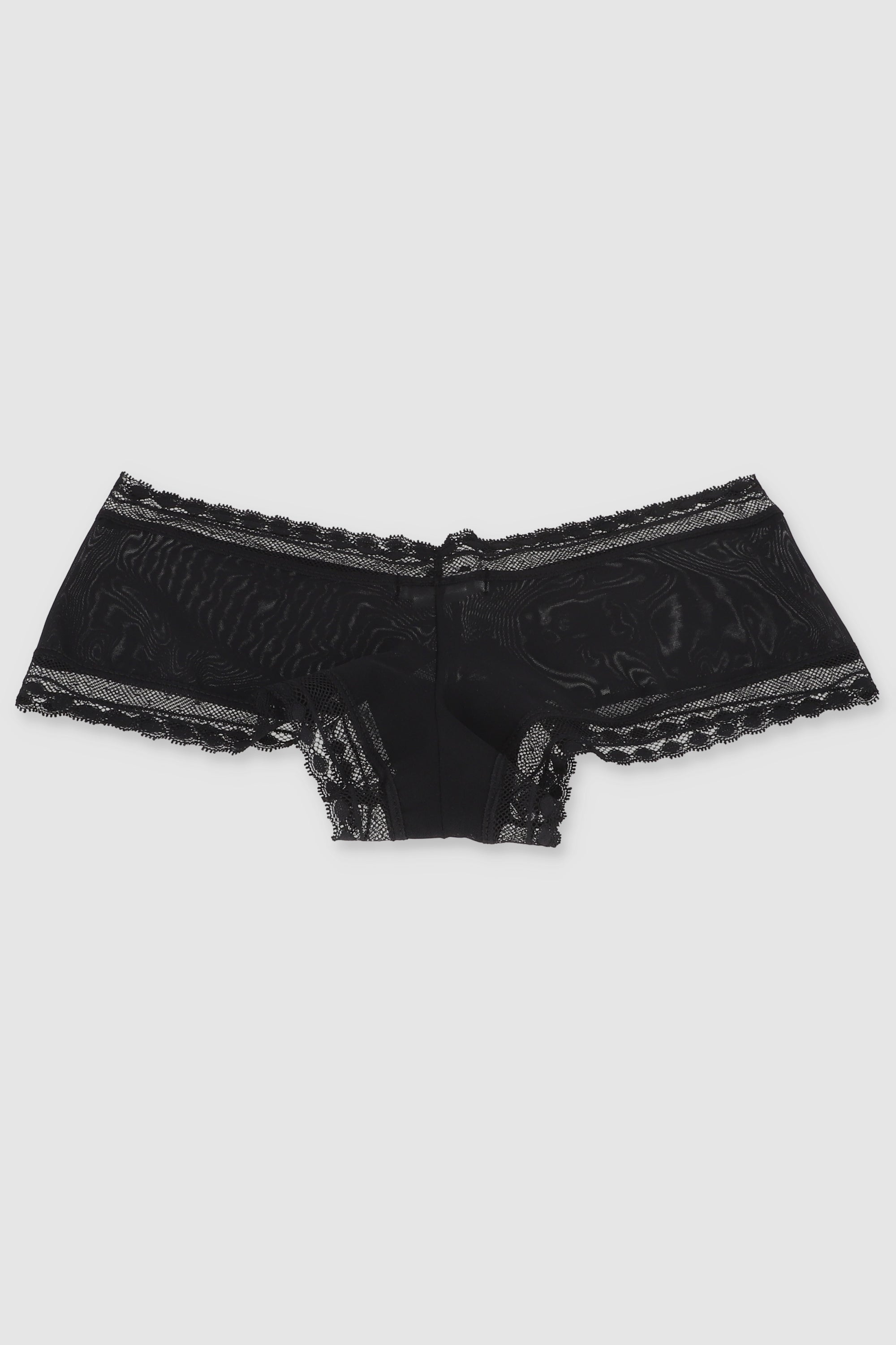 Boxer mesh encaje NEGRO