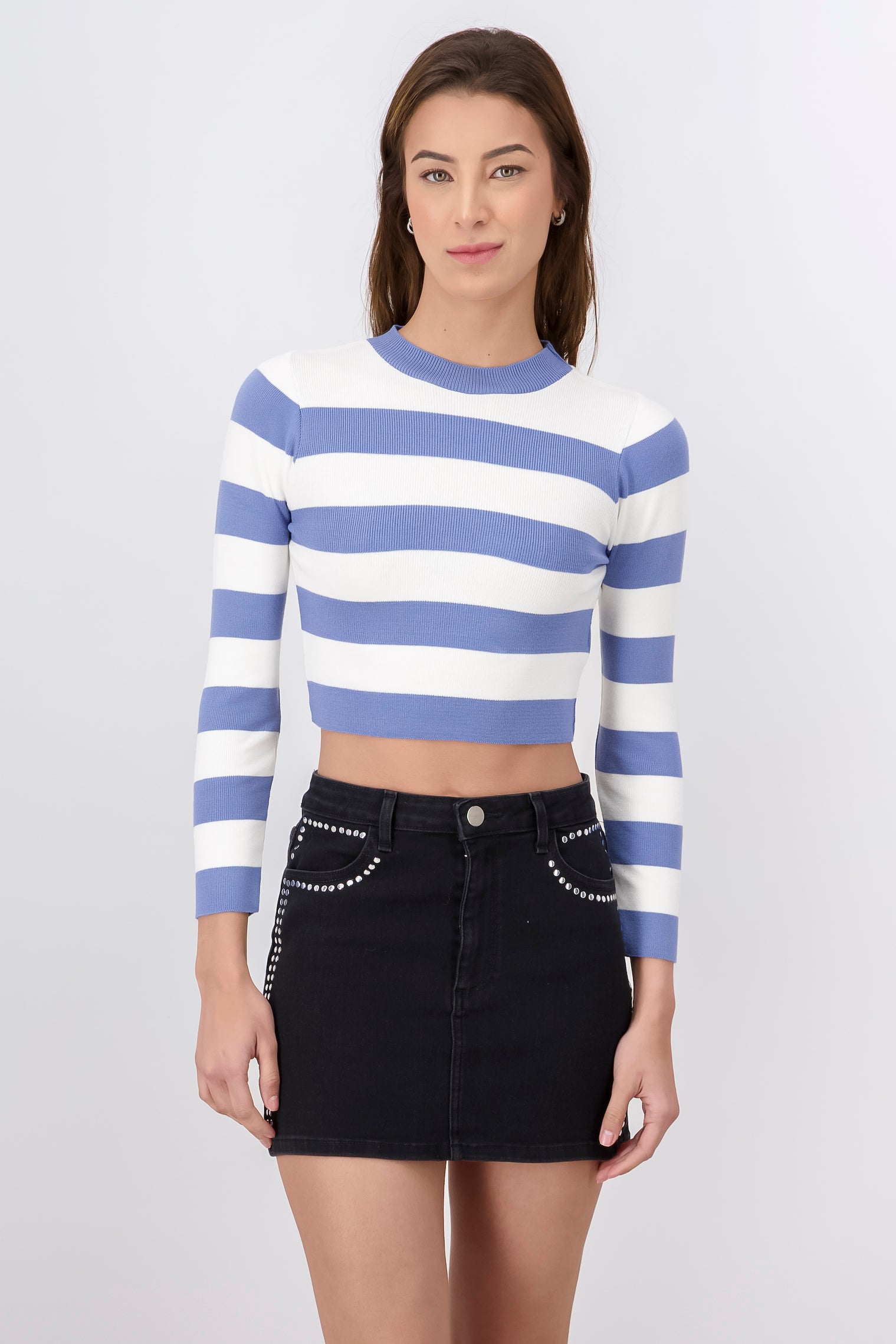 Sharp Singer striped stripes Combo blue