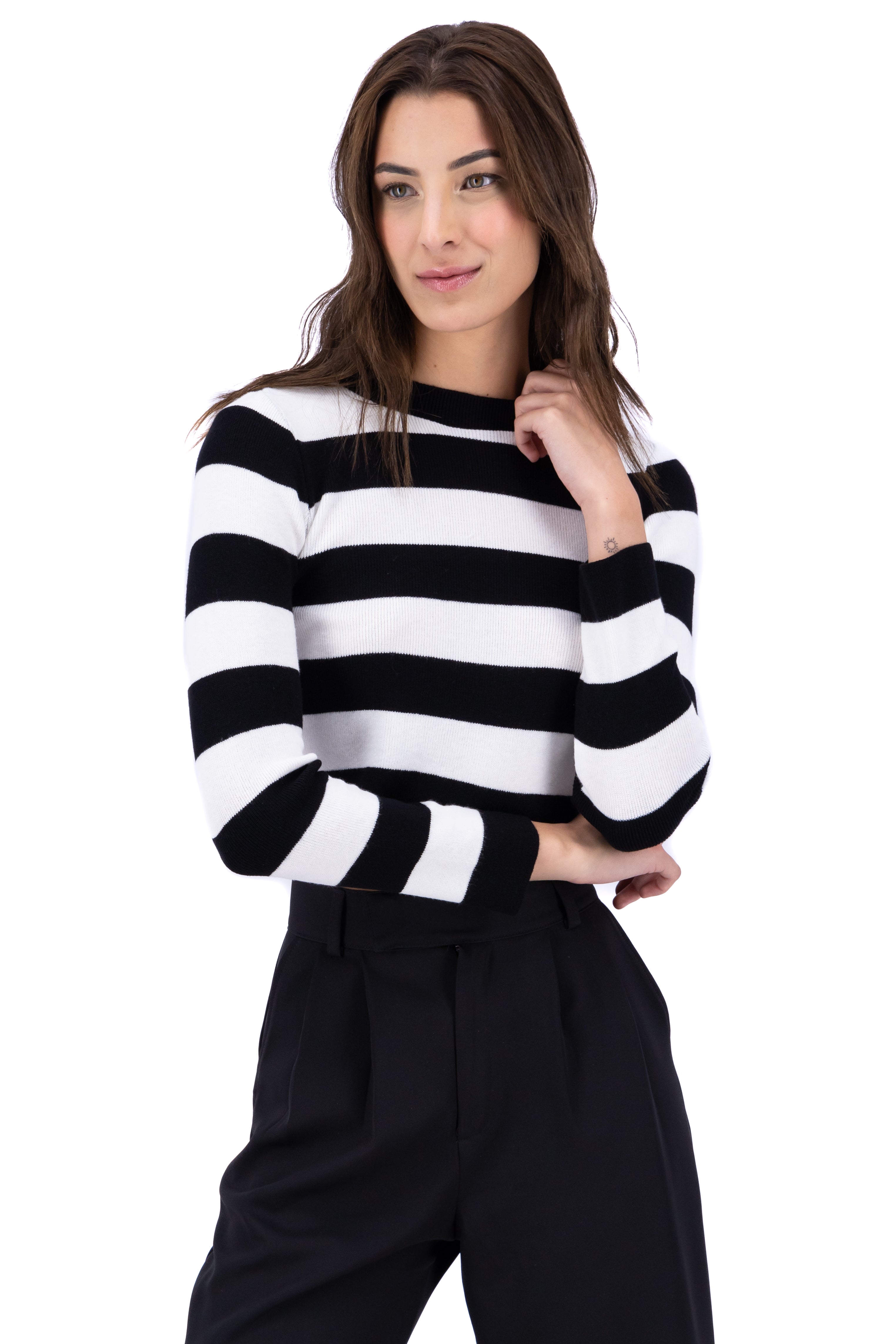 Sharp Singer striped stripes Black Combo