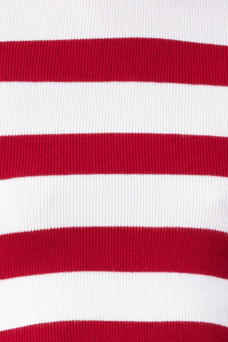 Sharp Singer striped stripes Combo red