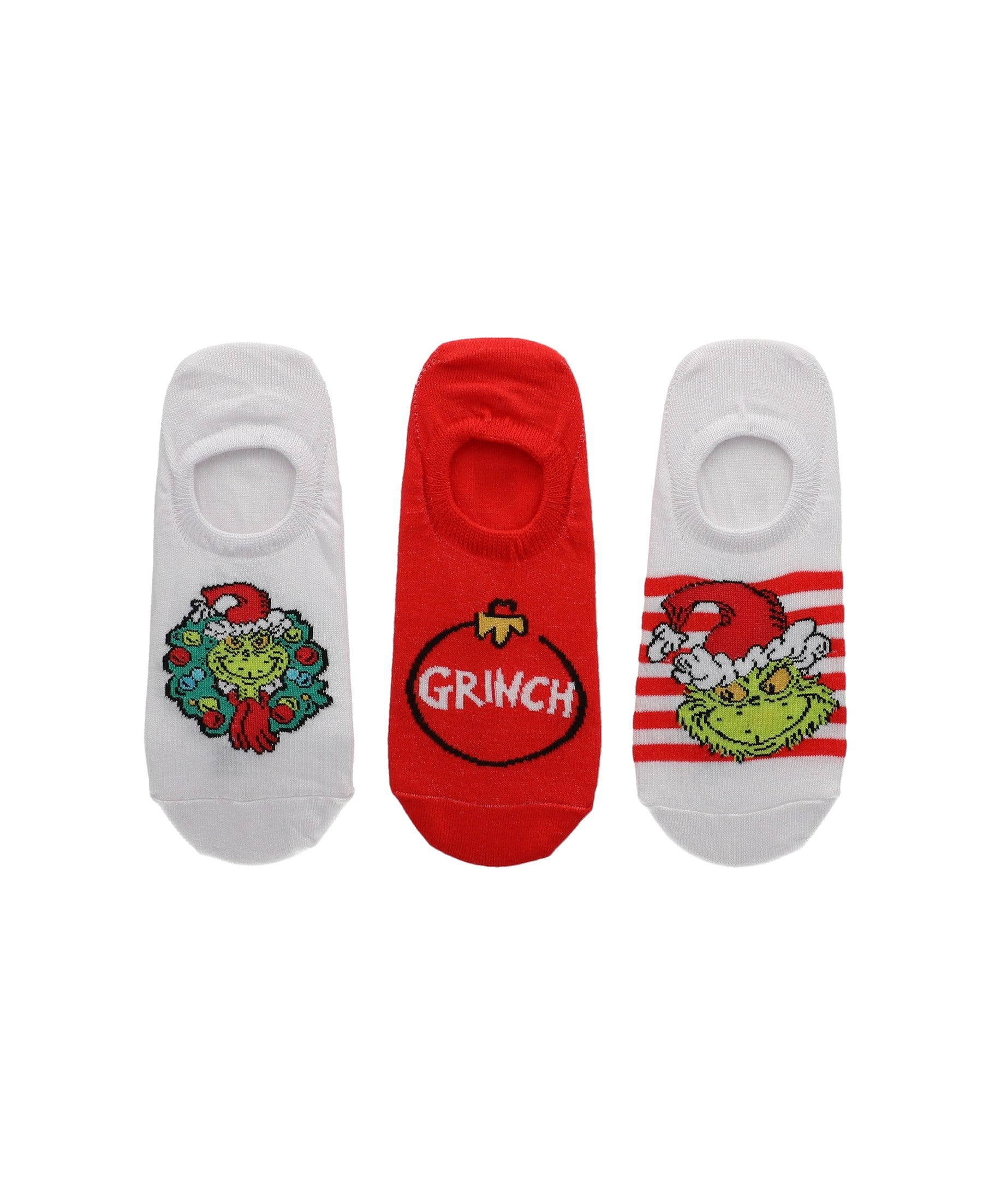 3 Pr Cubrepie Grinch ROJO