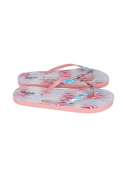 Flip Flop Estampado Llamas ROSA COMBO