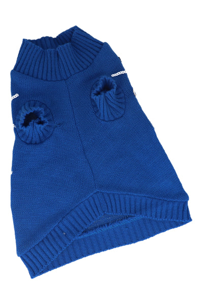 Foquitos pet sweater BLUE