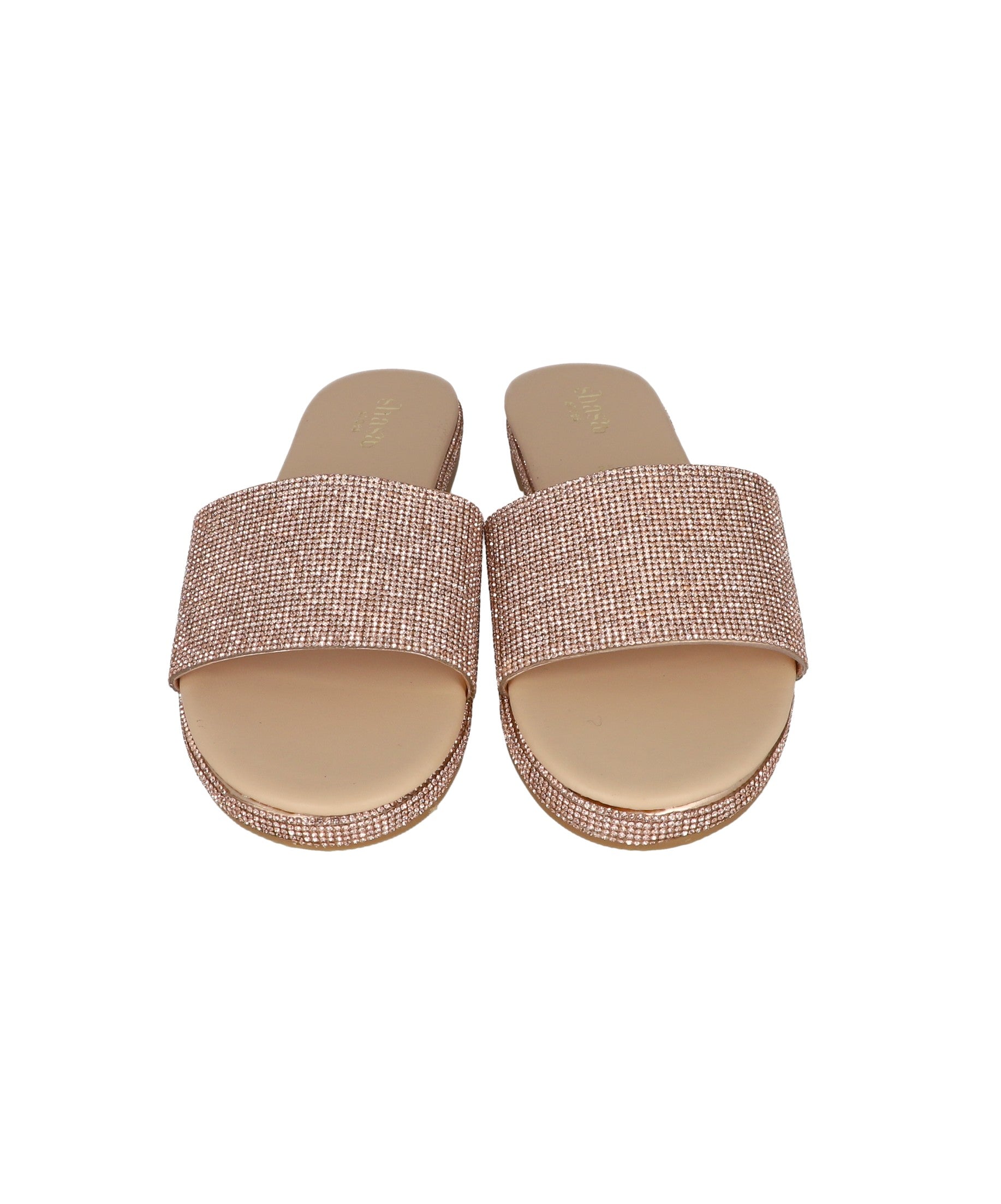 Sandal Pala Brillos Rose gold