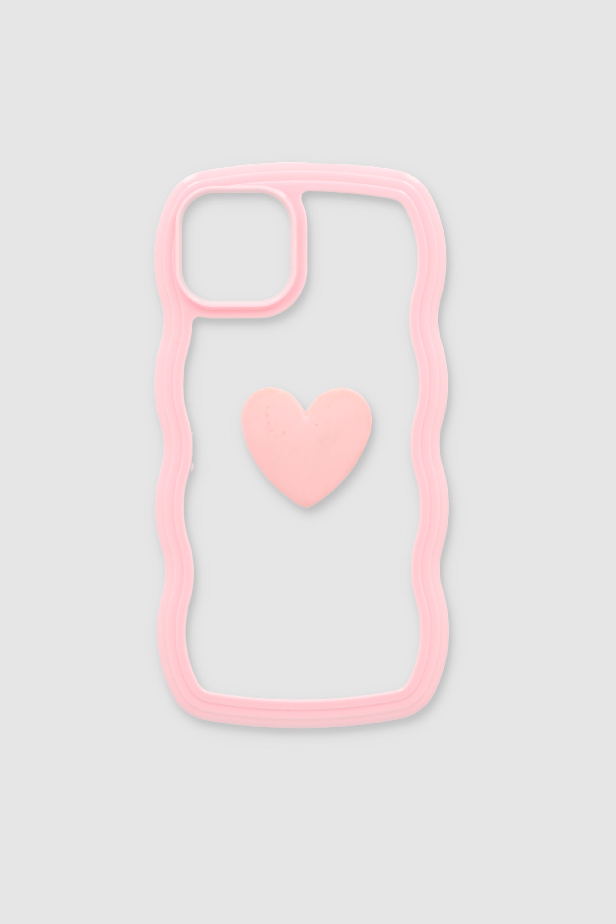 Funda i13 ondas corazón ROSA