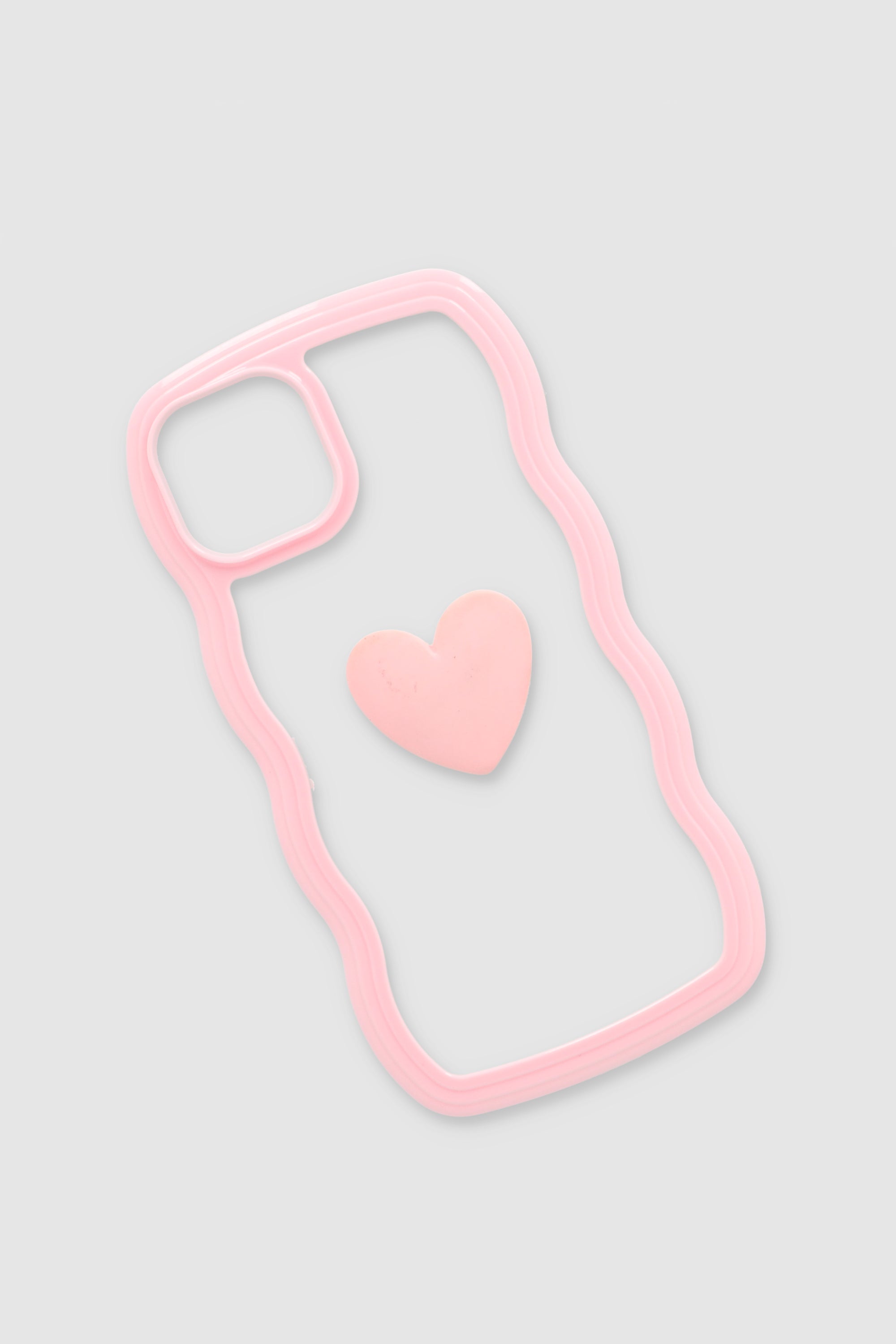 Funda i13 ondas corazón ROSA