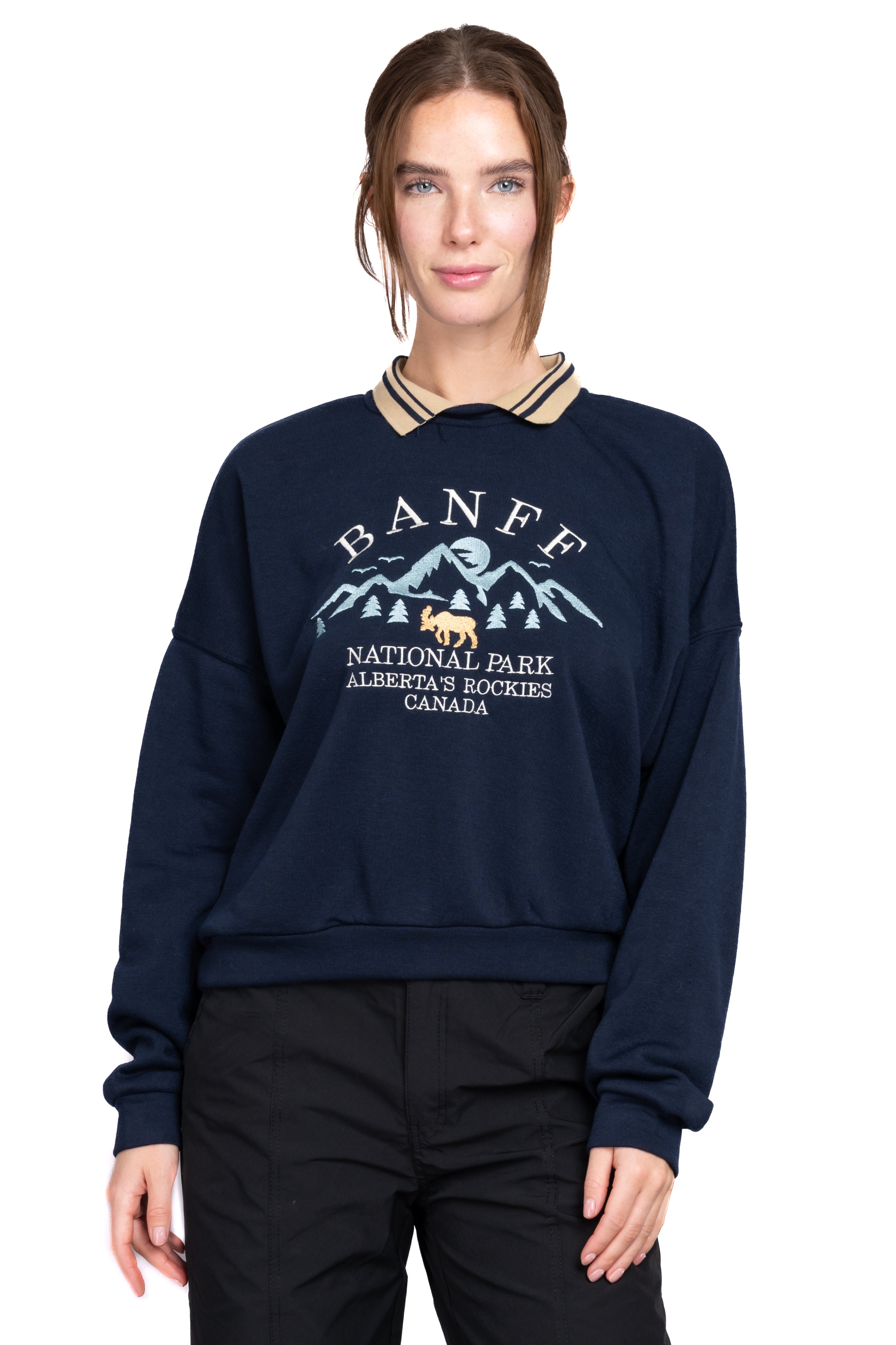 Banff sweatshirt Marino Combo