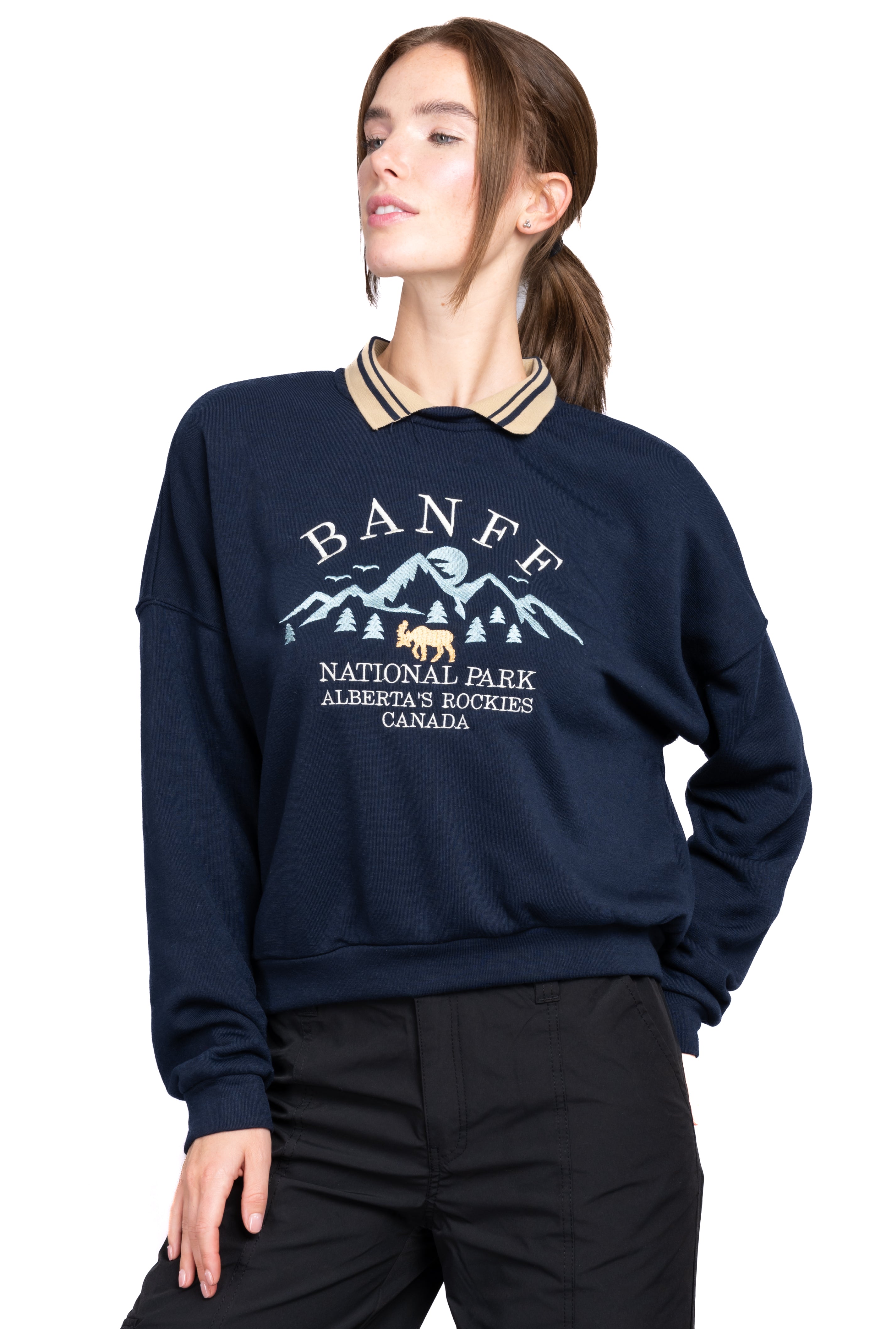 Banff sweatshirt Marino Combo