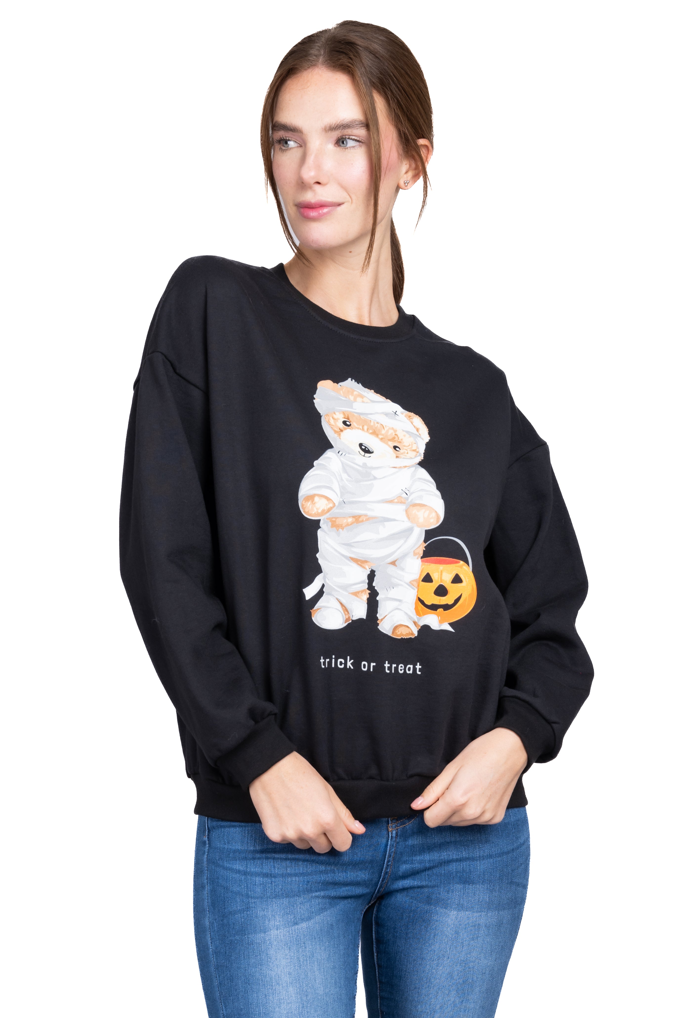 Halloween sweatshirt BLACK