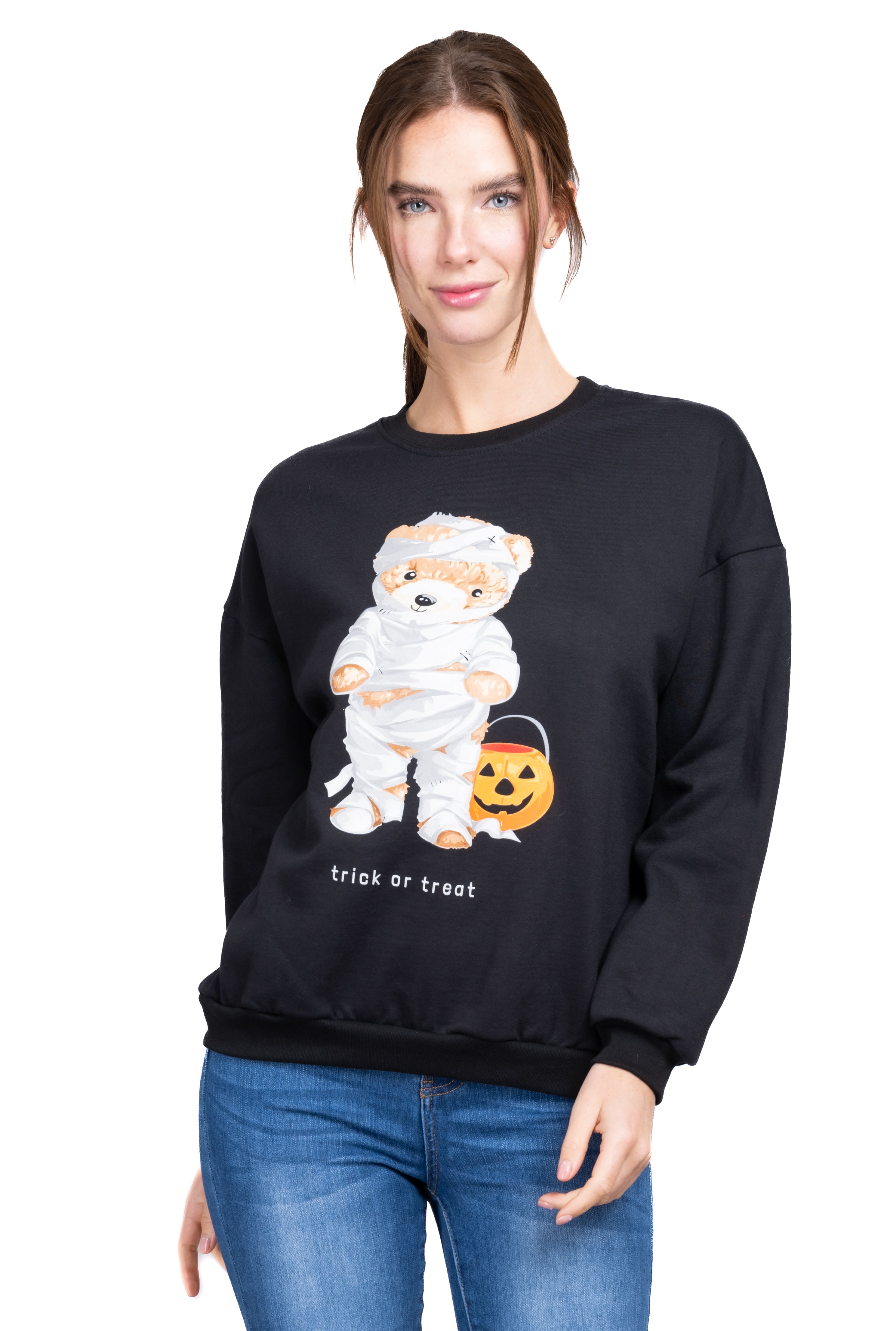 Halloween sweatshirt BLACK