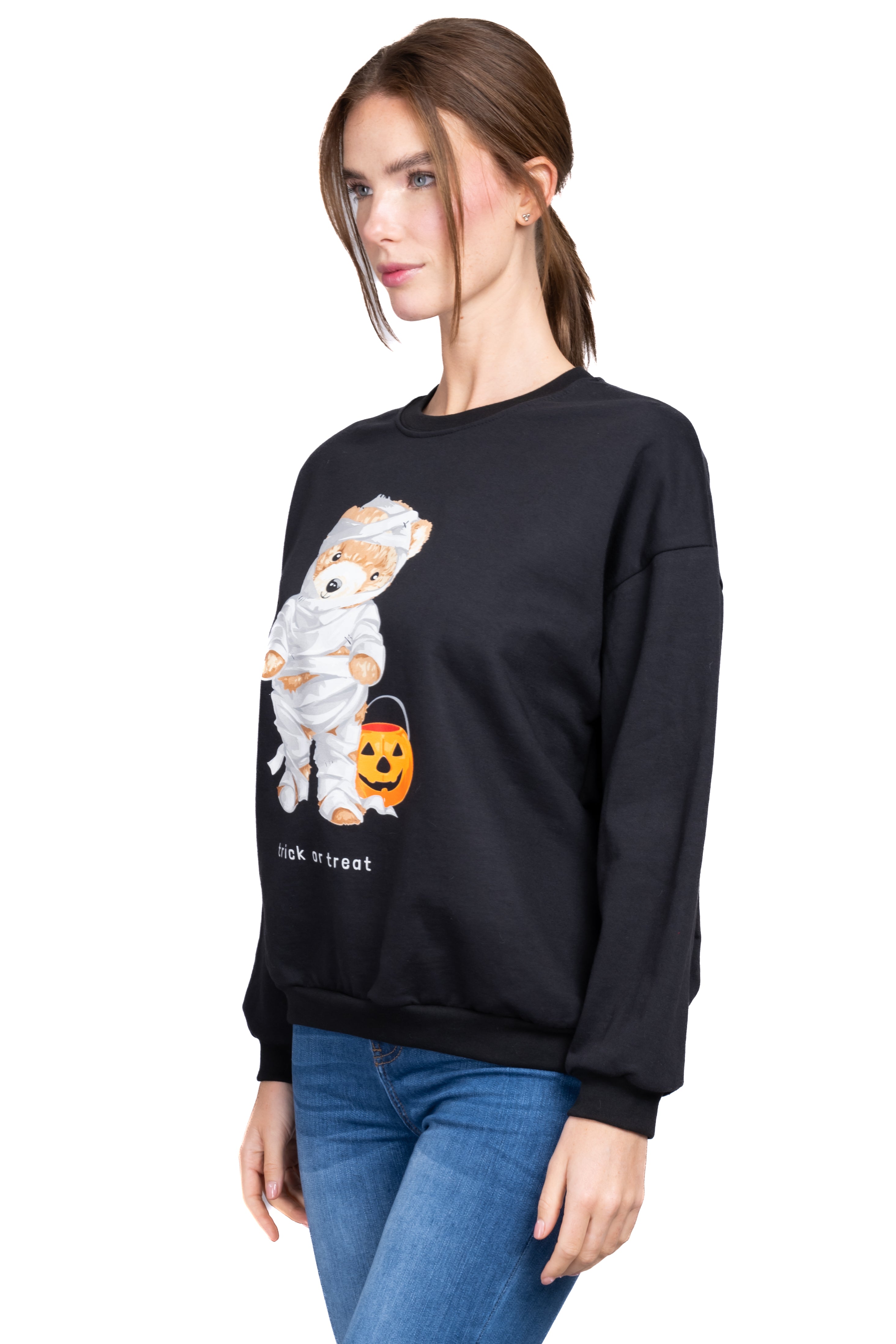 Halloween sweatshirt BLACK