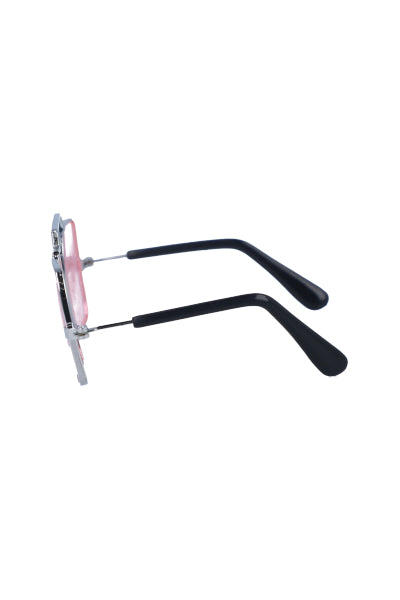 Square pet lens PINK