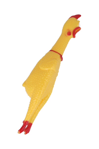 Pet toy chicken YELLOW