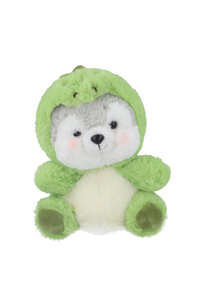 Husky stuffed disguised GREEN