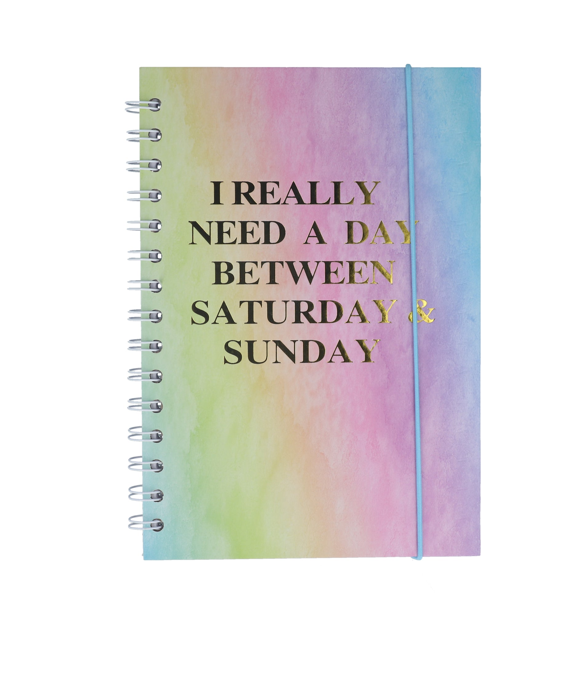 Cuaderno tie dye frase MULTICOLOR