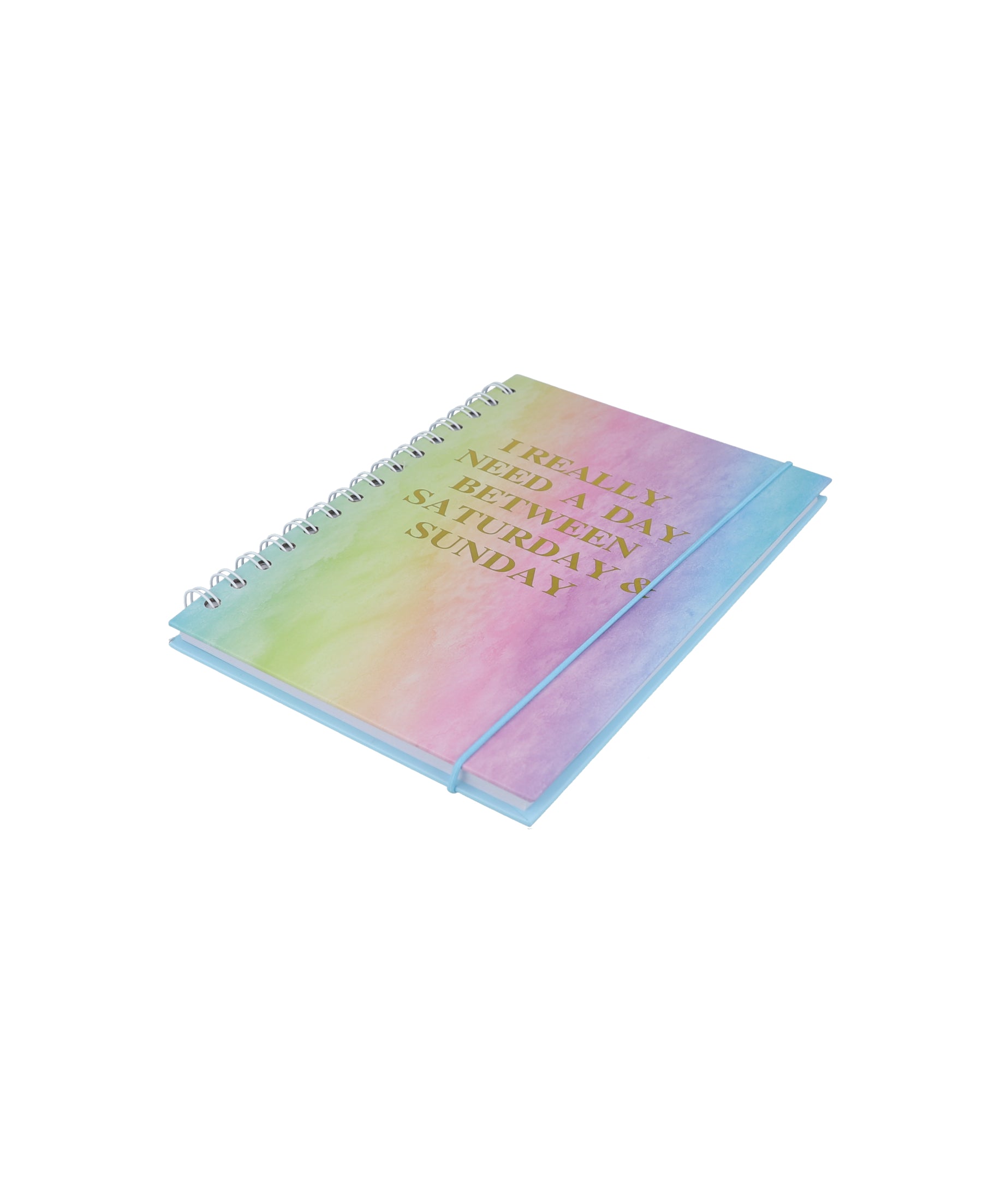 Cuaderno tie dye frase MULTICOLOR