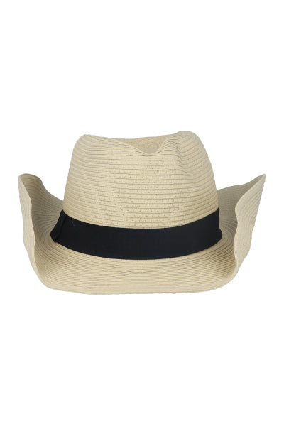 Sombrero vaquero cinturón BEIGE