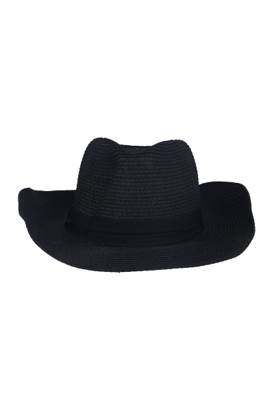 Sombrero vaquero cinturón NEGRO