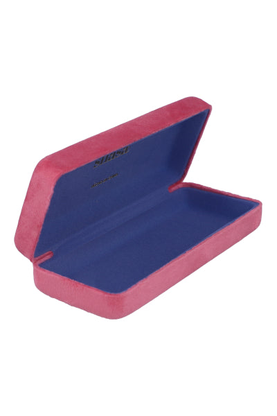 Third -velvet glasses case PINK