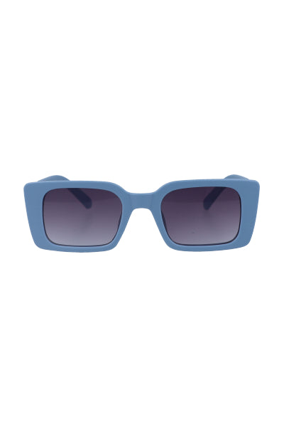 Tinted rectangular lenses BLUE