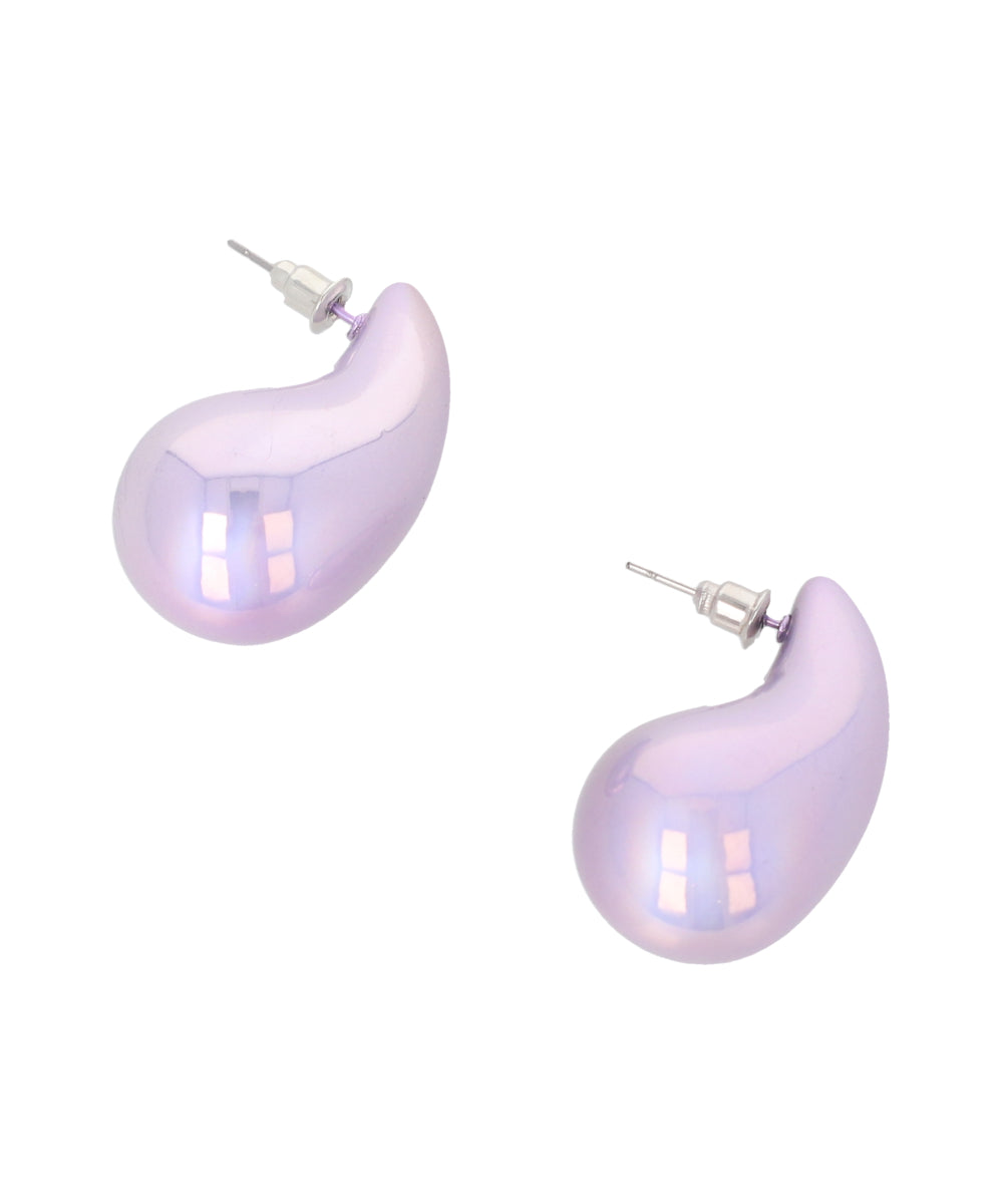 Gota earrings effect LILAC