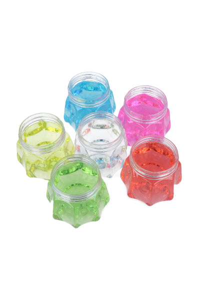 SET 6 MOLDABLE RUBBERS CONCHA MULTICOLORED