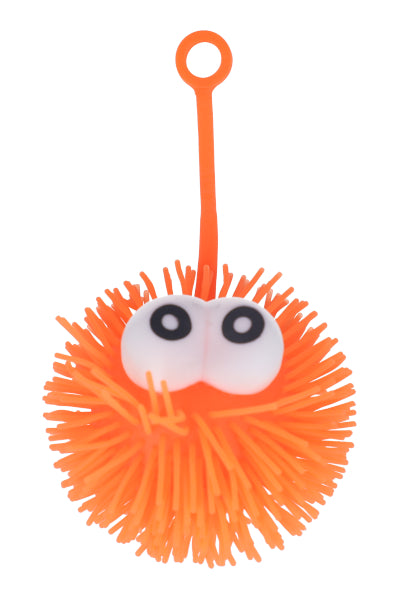 Squishy peludo ojos saltones NARANJA