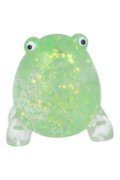 Squishy rana glitter VERDE