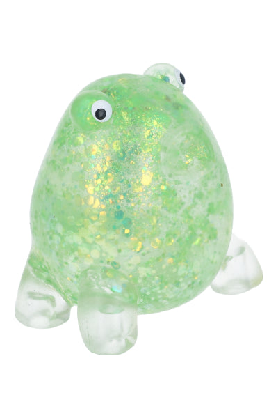 Squishy rana glitter VERDE