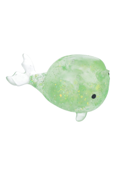 Squishy narval glitter VERDE