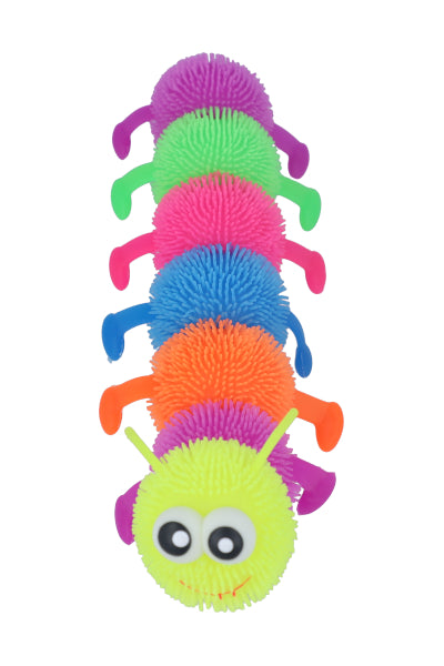 Squishy gusano peludo MULTICOLOR