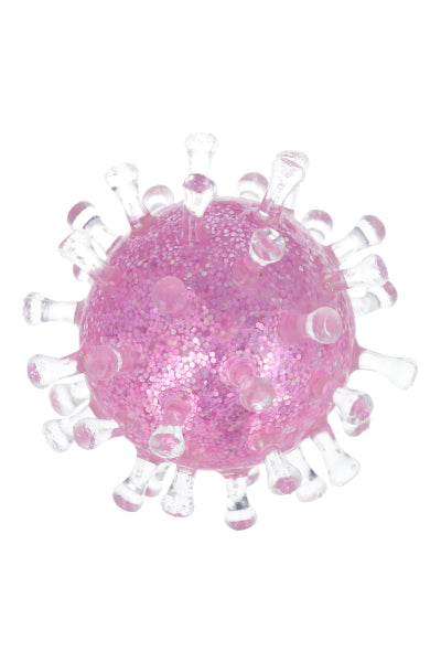 Squishy virus glitter ROSA