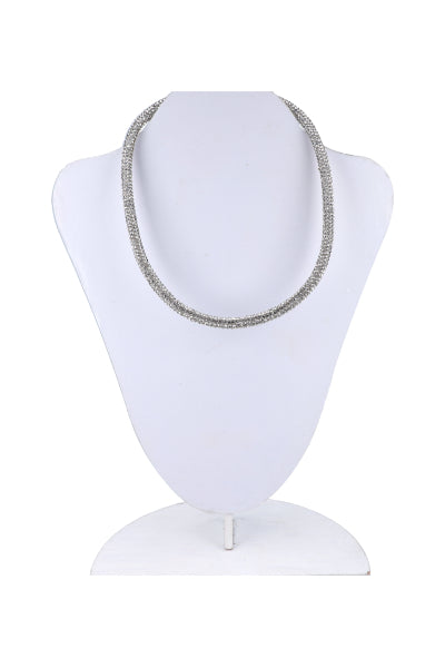 Collar Full Brillos Metal PLATA