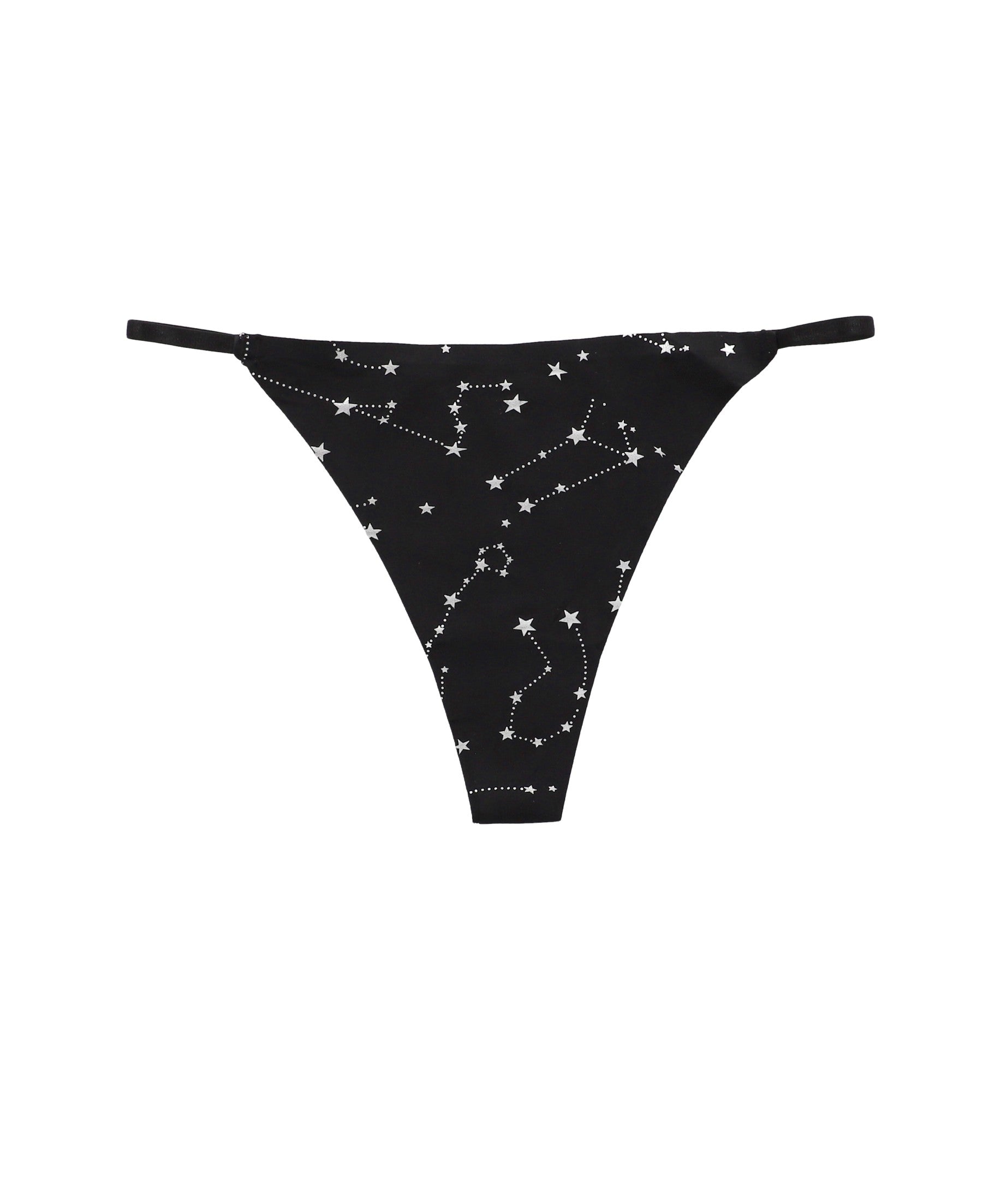 Tanga seamless estampado constelaciones NEGRO