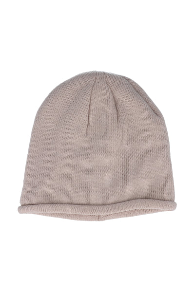 Gorro tejido beanie BEIGE