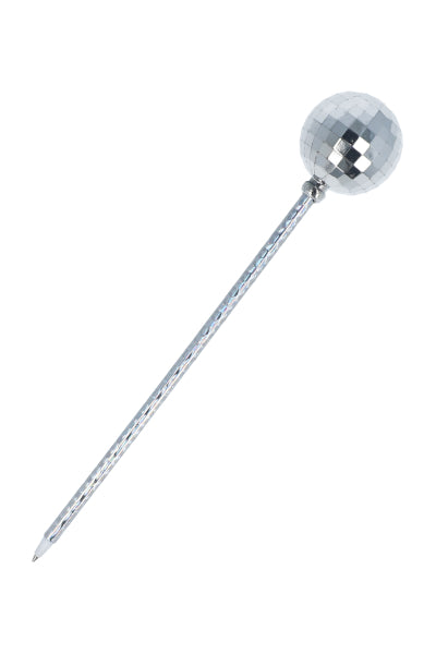 Pluma bola disco PLATA