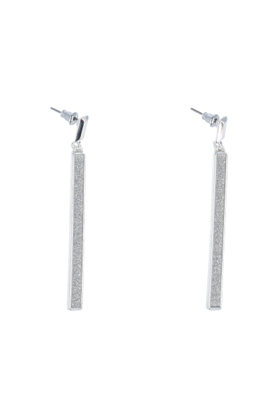 Aretes Colgate Glitter PLATA