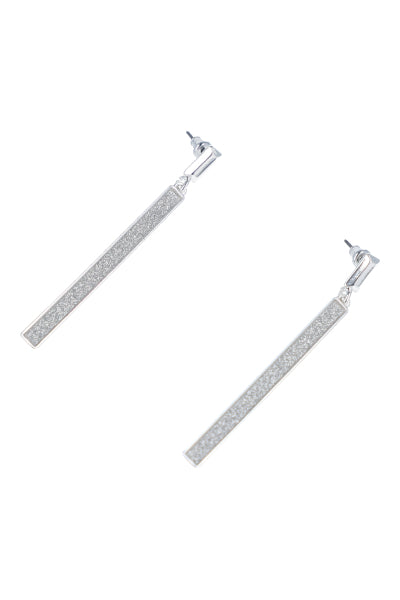 Aretes Colgate Glitter PLATA