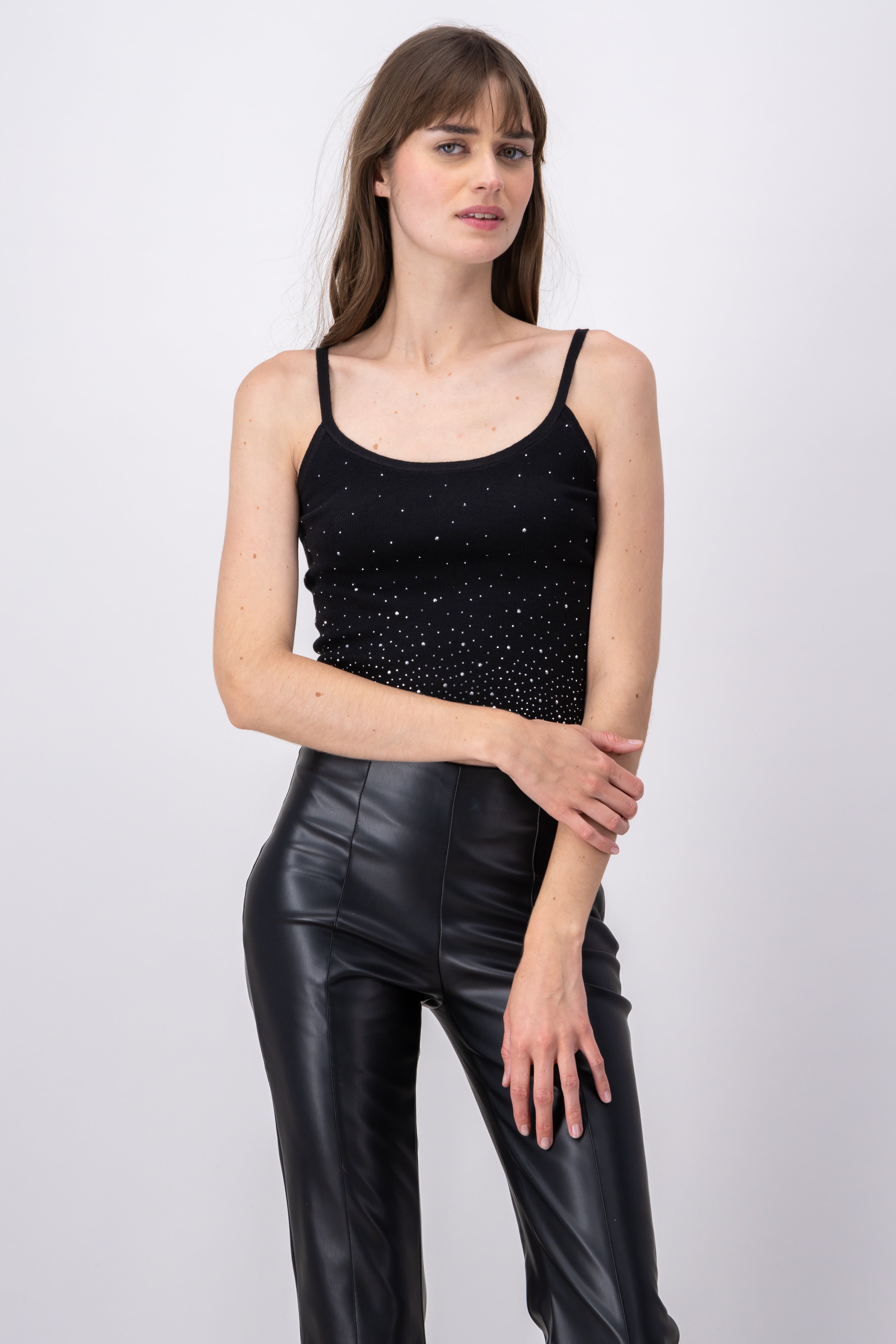 TOP SHOES APPLICATION BRIGHLES BLACK