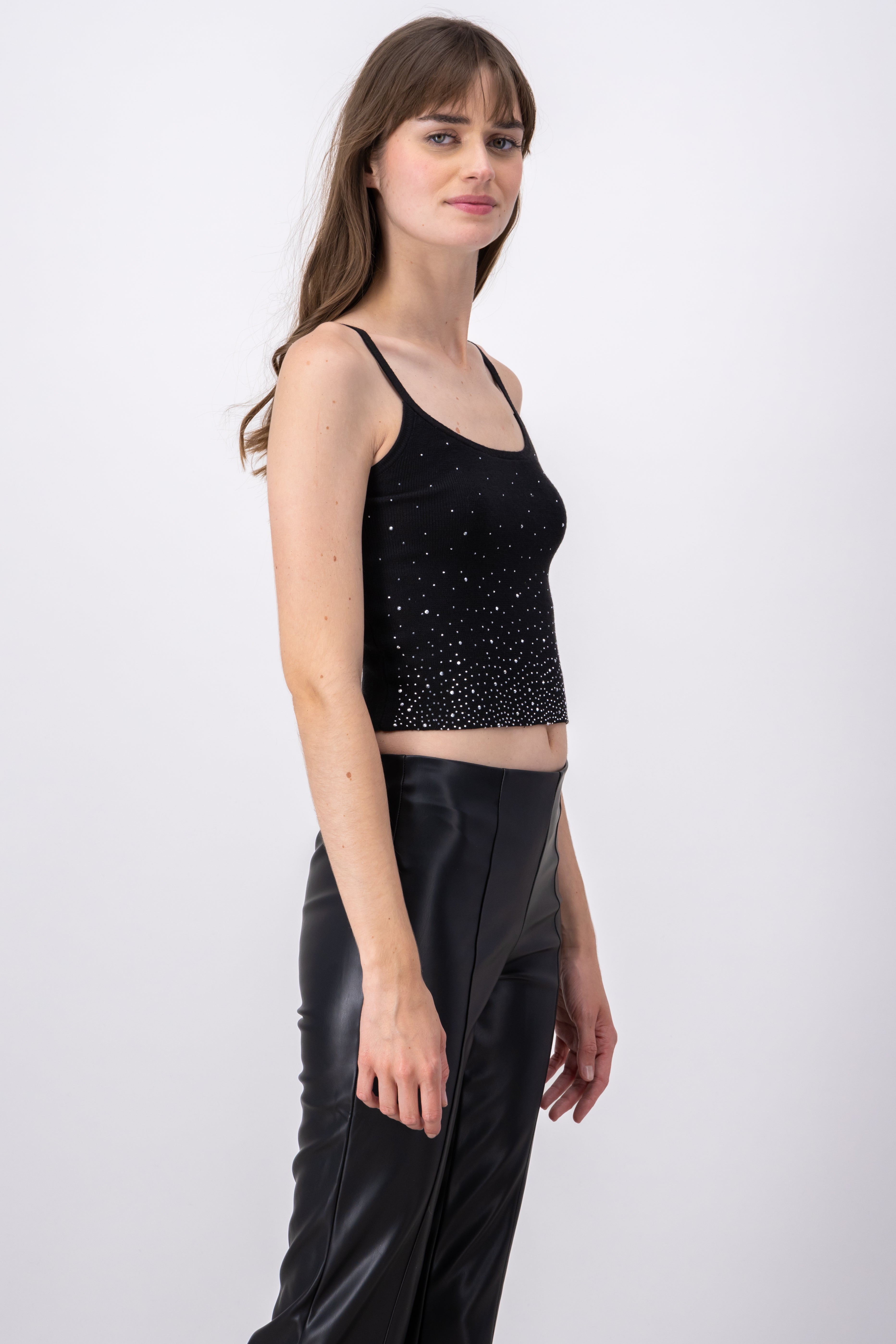 TOP SHOES APPLICATION BRIGHLES BLACK