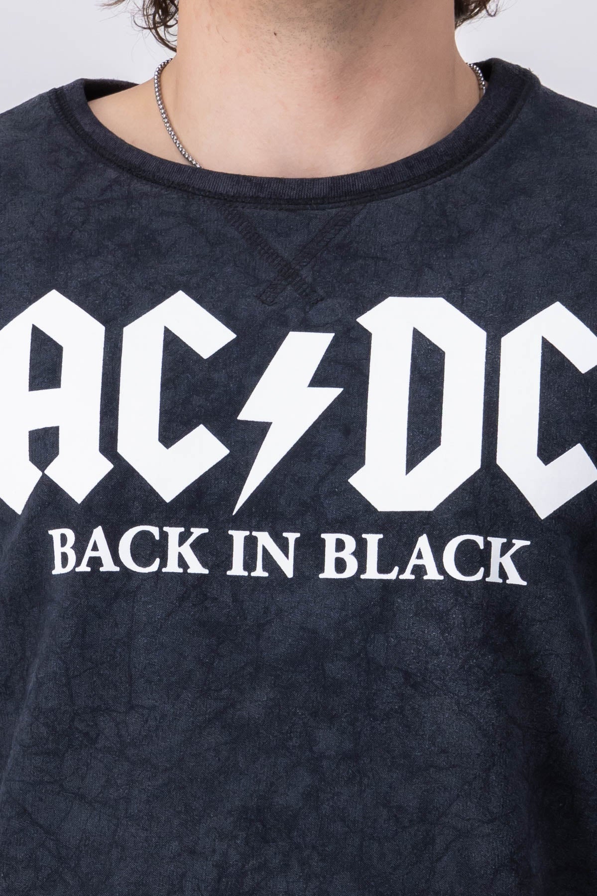 Sudadera Manga Larga ACDC NEGRO