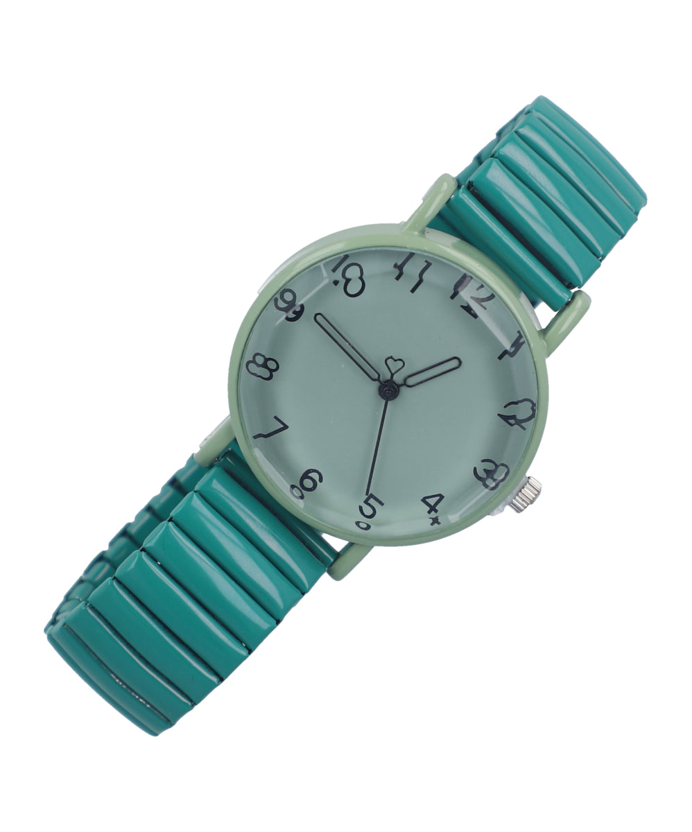 Metal Correa Clock GREEN