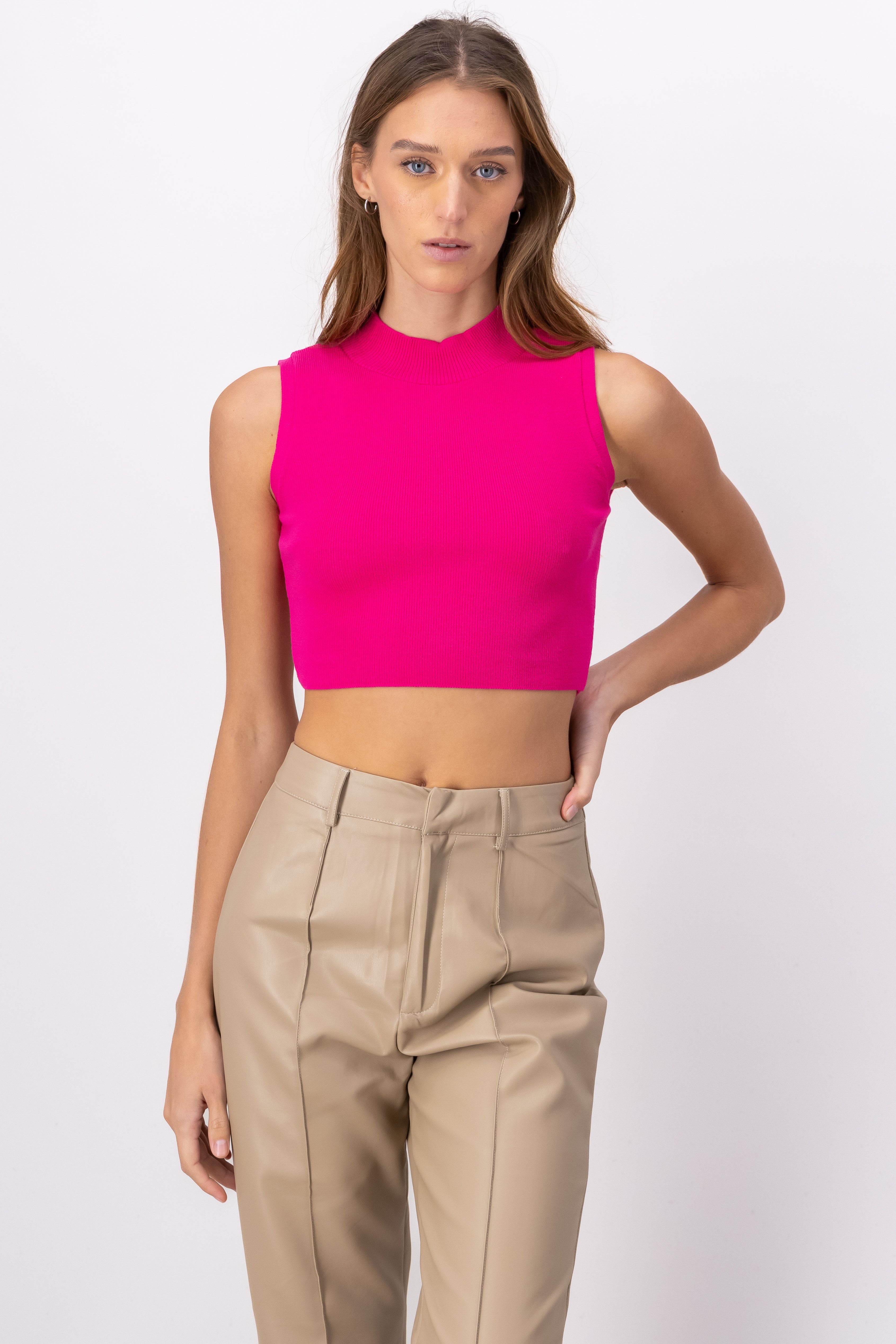 BASIC POINT FABRIC TOP Fiusha