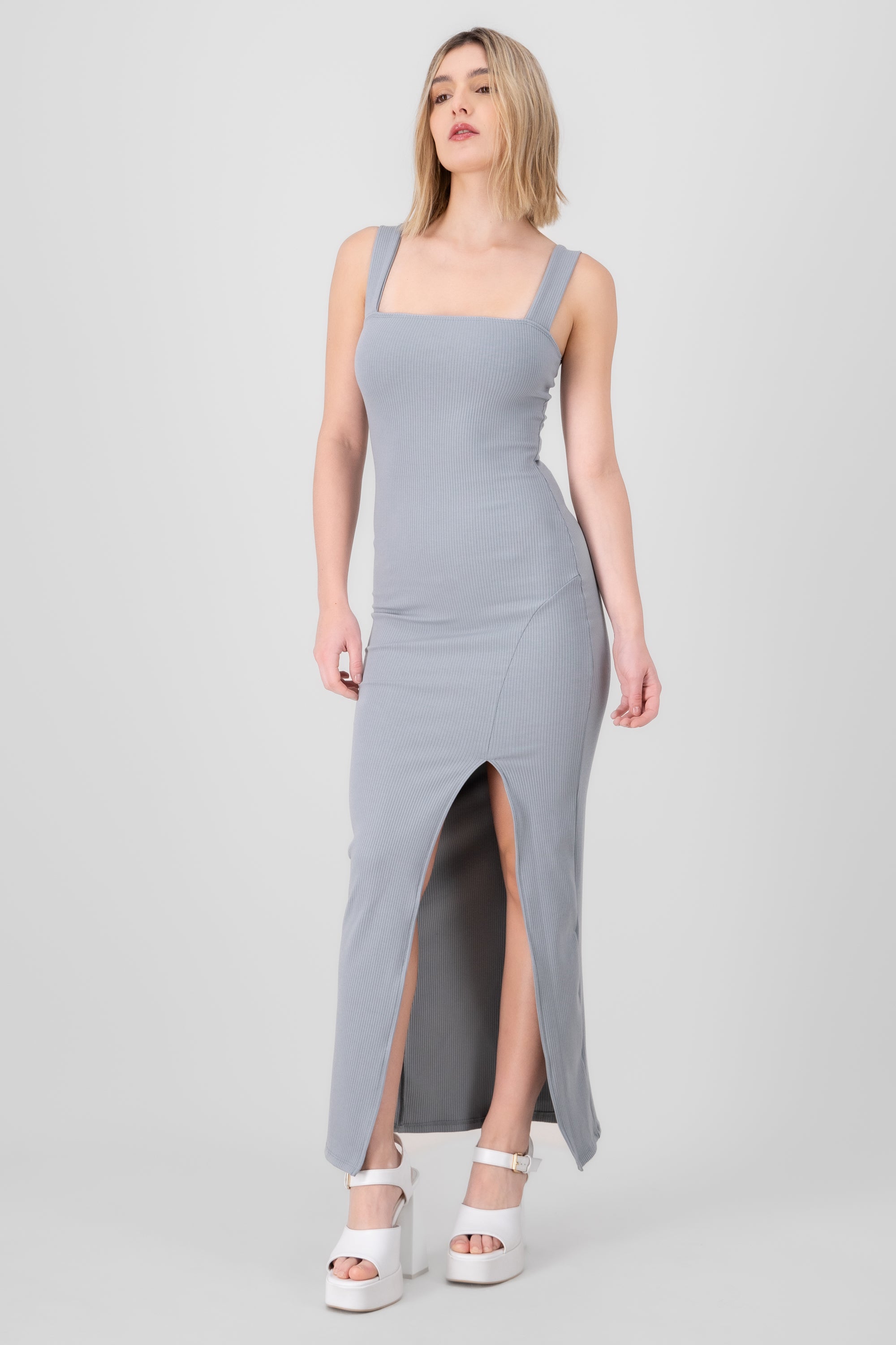 Maxi clothing opening Light gray