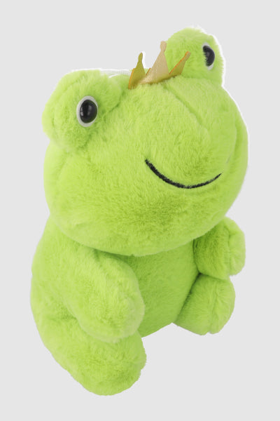 Peluche Rana Rey VERDE