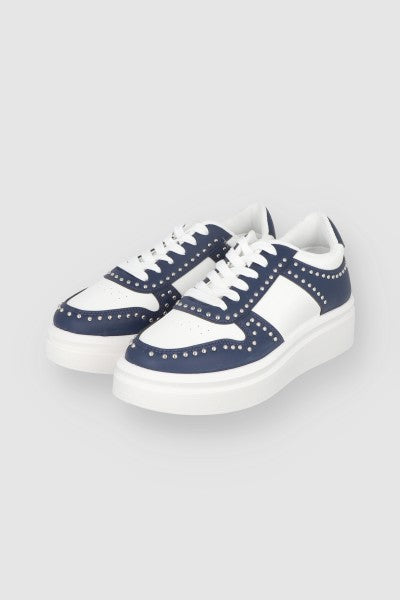 Tenis Casual Brillos Grandes MARINO